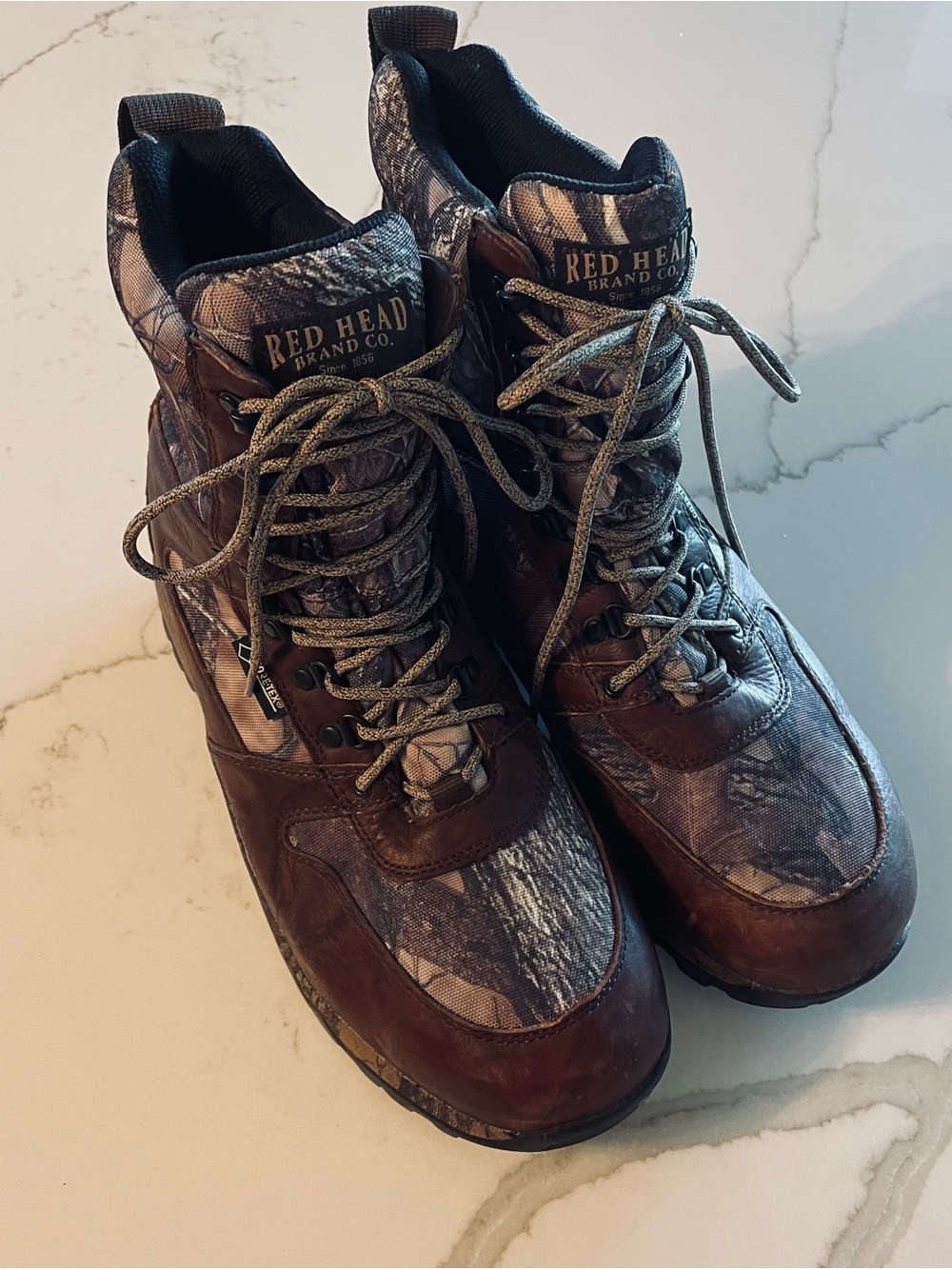 RedHead Men's Brown Camouflage Hunting Boots